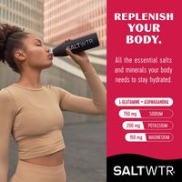 SaltWTR Raspberry Salt - Sugar-free Electrolytes - Sports Recovery Hydration - 20 Pack